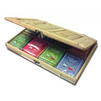 Organic Whole Leaf Tea Bamboo Gift Box 40-Pack