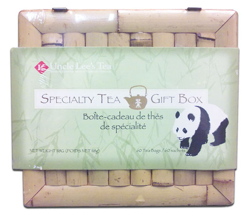 Specialty Tea Bamboo Gift Box 60-Pack